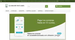 Desktop Screenshot of lacasadelmovilusado.com